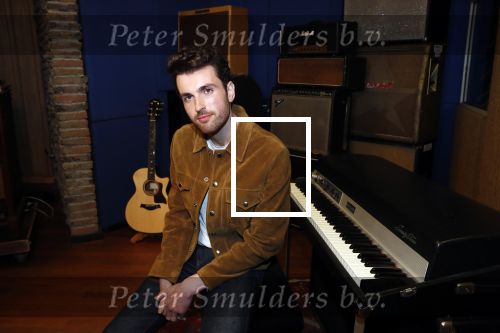 Hilversum 8 maart 2019
Duncan Laurence , de nederlandse vertegenwoordiger van het Songfestival bij de wisseloord studioâ€™s