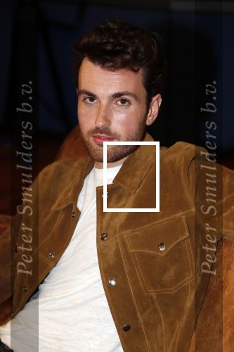 Hilversum 8 maart 2019
Duncan Laurence , de nederlandse vertegenwoordiger van het Songfestival bij de wisseloord studioâ€™s