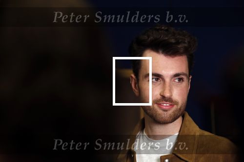 Hilversum 8 maart 2019
Duncan Laurence , de nederlandse vertegenwoordiger van het Songfestival bij de wisseloord studioâ€™s
