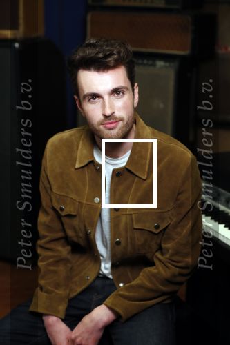 Hilversum 8 maart 2019
Duncan Laurence , de nederlandse vertegenwoordiger van het Songfestival bij de wisseloord studioâ€™s