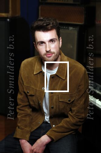 Hilversum 8 maart 2019
Duncan Laurence , de nederlandse vertegenwoordiger van het Songfestival bij de wisseloord studioâ€™s
