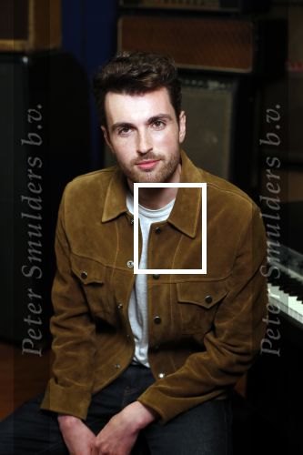 Hilversum 8 maart 2019
Duncan Laurence , de nederlandse vertegenwoordiger van het Songfestival bij de wisseloord studioâ€™s