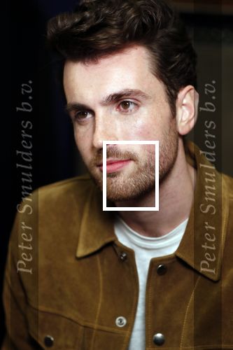 Hilversum 8 maart 2019
Duncan Laurence , de nederlandse vertegenwoordiger van het Songfestival bij de wisseloord studioâ€™s