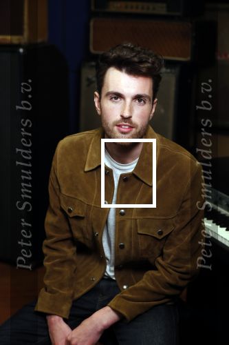 Hilversum 8 maart 2019
Duncan Laurence , de nederlandse vertegenwoordiger van het Songfestival bij de wisseloord studioâ€™s