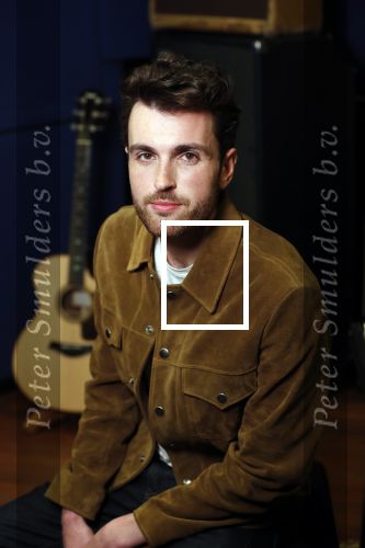 Hilversum 8 maart 2019
Duncan Laurence , de nederlandse vertegenwoordiger van het Songfestival bij de wisseloord studioâ€™s