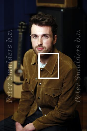 Hilversum 8 maart 2019
Duncan Laurence , de nederlandse vertegenwoordiger van het Songfestival bij de wisseloord studioâ€™s