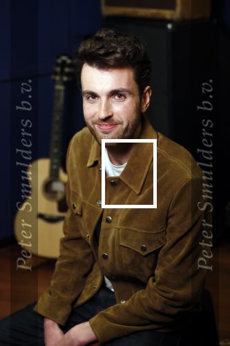 Hilversum 8 maart 2019
Duncan Laurence , de nederlandse vertegenwoordiger van het Songfestival bij de wisseloord studioâ€™s