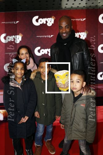 Amsterdam 10 februari 2019
Premiere Corgi in pathe arena. Dwight Dissels met partner Nadine en kinderen Sem, Sarah en Luke