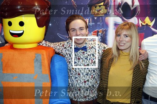 Utrecht 3 februari 2019
Premiere Lego film in de bioscoop bij de jaarbeurs. Dylan Haegens met zijn vriendin Marit Brugman