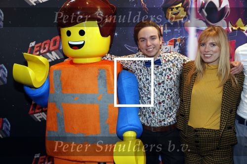 Utrecht 3 februari 2019
Premiere Lego film in de bioscoop bij de jaarbeurs. Dylan Haegens met zijn vriendin Marit Brugman