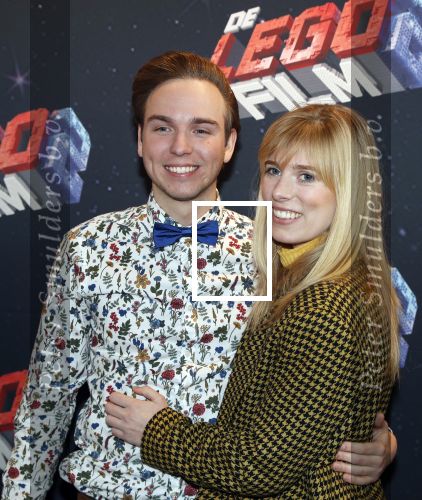Utrecht 3 februari 2019
Premiere Lego film in de bioscoop bij de jaarbeurs. Dylan Haegens met zijn vriendin Marit Brugman