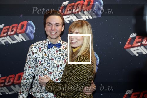 Utrecht 3 februari 2019
Premiere Lego film in de bioscoop bij de jaarbeurs. Dylan Haegens met zijn vriendin Marit Brugman