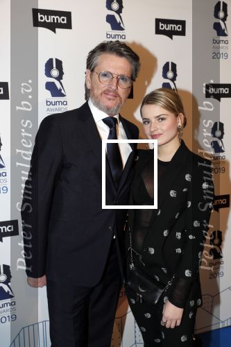 Hilversum 11 maart 2019
Uitreiking BUMA prijzen in studio 21. Erik de Zwart met dochter