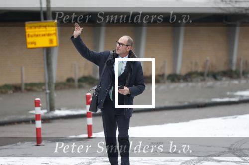 Amsterdam 1 februari 2019
Eugene v Dun ( ex partner  Connie bWitteman) arriveert bij de rechtbank van Amsterdam ivm zaak over de inbraak bij Connie op de pc hooftstraat.