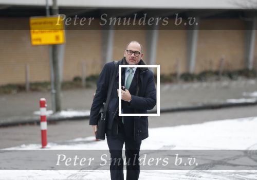 Amsterdam 1 februari 2019
Eugene v Dun ( ex partner  Connie bWitteman) arriveert bij de rechtbank van Amsterdam ivm zaak over de inbraak bij Connie op de pc hooftstraat.