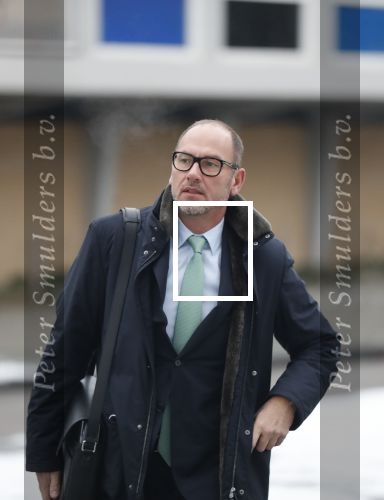 Amsterdam 1 februari 2019
Eugene v Dun ( ex partner  Connie bWitteman) arriveert bij de rechtbank van Amsterdam ivm zaak over de inbraak bij Connie op de pc hooftstraat.
