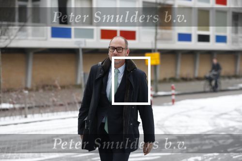 Amsterdam 1 februari 2019
Eugene v Dun ( ex partner  Connie bWitteman) arriveert bij de rechtbank van Amsterdam ivm zaak over de inbraak bij Connie op de pc hooftstraat.