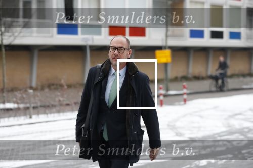 Amsterdam 1 februari 2019
Eugene v Dun ( ex partner  Connie bWitteman) arriveert bij de rechtbank van Amsterdam ivm zaak over de inbraak bij Connie op de pc hooftstraat.
