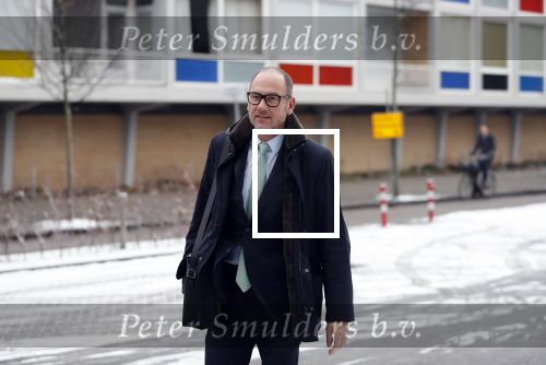 Amsterdam 1 februari 2019
Eugene v Dun ( ex partner  Connie bWitteman) arriveert bij de rechtbank van Amsterdam ivm zaak over de inbraak bij Connie op de pc hooftstraat.