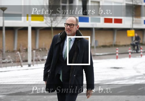 Amsterdam 1 februari 2019
Eugene v Dun ( ex partner  Connie bWitteman) arriveert bij de rechtbank van Amsterdam ivm zaak over de inbraak bij Connie op de pc hooftstraat.