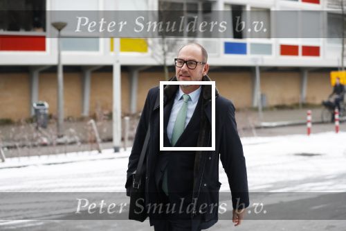 Amsterdam 1 februari 2019
Eugene v Dun ( ex partner  Connie bWitteman) arriveert bij de rechtbank van Amsterdam ivm zaak over de inbraak bij Connie op de pc hooftstraat.