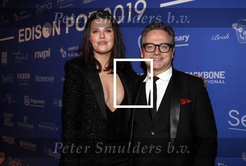 Amsterdam 11 februari 2019
Uitreiking Edisons bij de westergasfabriek. Guus Meeuwis met zijn vriendin Manon Meijers