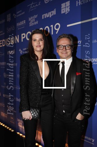 Amsterdam 11 februari 2019
Uitreiking Edisons bij de westergasfabriek. Guus Meeuwis met zijn vriendin Manon Meijers
