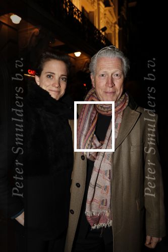Amsterdam 15 februari 2019
Premiere de verleiders in Carre. Hajo Bruins met zijn vriendin Linde van den Heuvel
