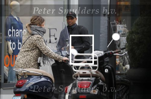Amsterdam 8 maart 2019
Humberto Tan op zijn BMW motor.