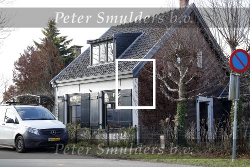 Vreeland 8 februari 2019
Inge Schrama op de bakfiets bij haar nieuwe huis in Vreeland.