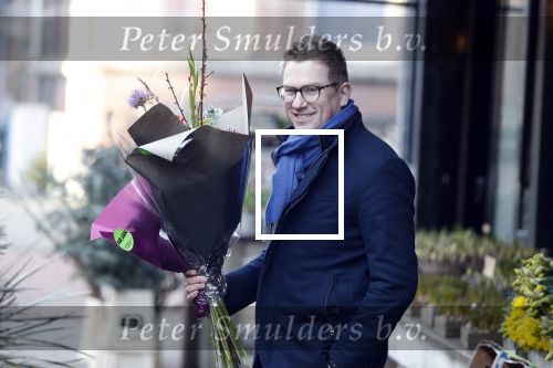 Amsterdam 14 februari 2019
JaÃ¯r Ferwerda haalt bloemen voor zijn vrouw en schoonmoeder bij bloemist Arjan.