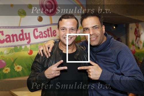 Amsterdam 2 maart 2019
Najib Amhali en zijn vrouw Miama vieren de 4e verjaardag van hun zoon Novell . Ook zoon Noah is aanwezig in Candy Castle. Jeffrey Spalburg