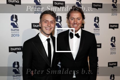 Hilversum 11 maart 2019
Uitreiking BUMA prijzen in studio 21. Jeroen Rietbergen en Julian Vahle