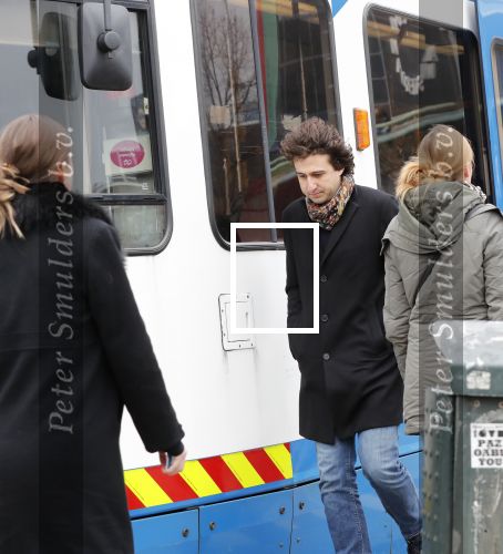 Amsterdam 9 maart 2019
Jesse Klaver met zijn persvoorlichtster Lot Feijen in Amsterdam