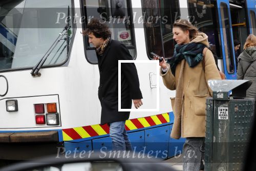 Amsterdam 9 maart 2019
Jesse Klaver met zijn persvoorlichtster Lot Feijen in Amsterdam