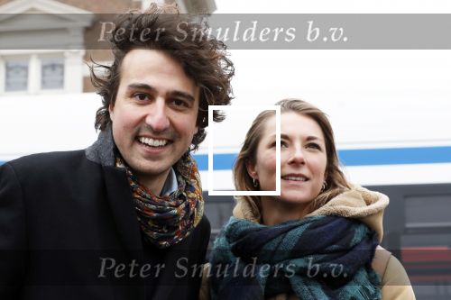 Amsterdam 9 maart 2019
Jesse Klaver met zijn persvoorlichtster Lot Feijen in Amsterdam