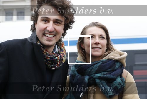 Amsterdam 9 maart 2019
Jesse Klaver met zijn persvoorlichtster Lot Feijen in Amsterdam