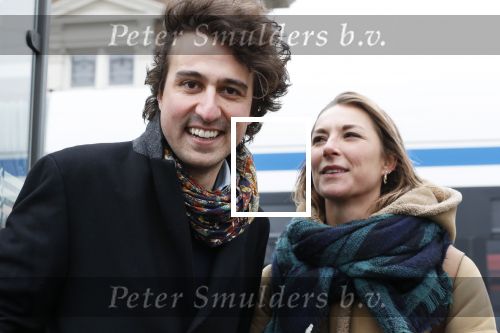 Amsterdam 9 maart 2019
Jesse Klaver met zijn persvoorlichtster Lot Feijen in Amsterdam