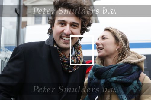 Amsterdam 9 maart 2019
Jesse Klaver met zijn persvoorlichtster Lot Feijen in Amsterdam