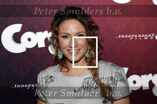 Amsterdam 10 februari 2019
Premiere Corgi in pathe arena.  Jessica Mendels met dochter IIse en dochter Eva Keesje