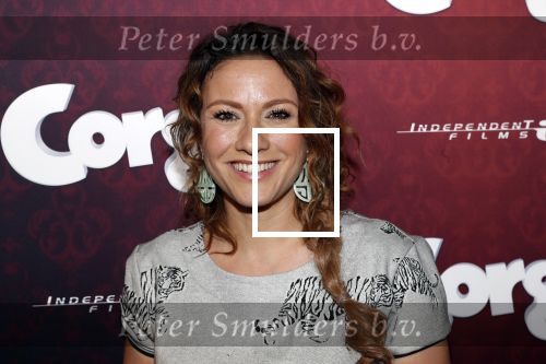 Amsterdam 10 februari 2019
Premiere Corgi in pathe arena.  Jessica Mendels met dochter IIse en dochter Eva Keesje