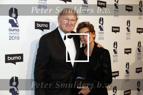 Hilversum 11 maart 2019
Uitreiking BUMA prijzen in studio 21. Joop en Janine v d Ende