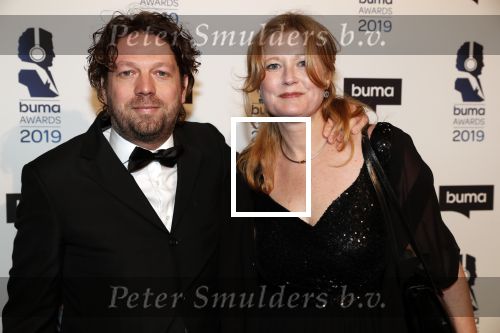 Hilversum 11 maart 2019
Uitreiking BUMA prijzen in studio 21.
Joris Rassenberg en partner