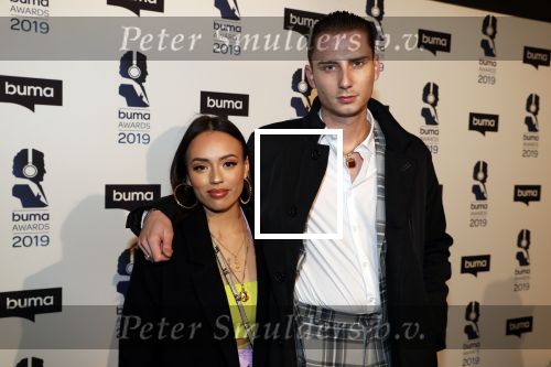 Hilversum 11 maart 2019
Uitreiking BUMA prijzen in studio 21.
Jung Felix en partner