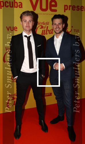 Hilversum, 11 Februari 2019 Premiere Verliefd op Cuba
Kai v d Voort en Levi v Kempen