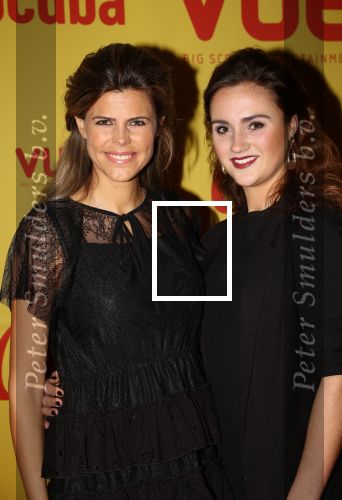 Hilversum, 11 Februari 2019 Premiere Verliefd op Cuba
Kim Kotter en vriendin kapster Renee Kuipers