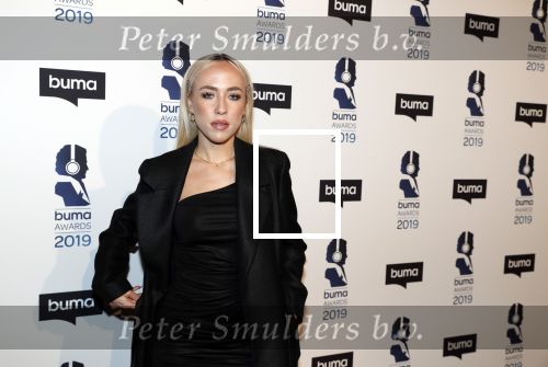 Hilversum 11 maart 2019
Uitreiking BUMA prijzen in studio 21. Kimberley Fransens