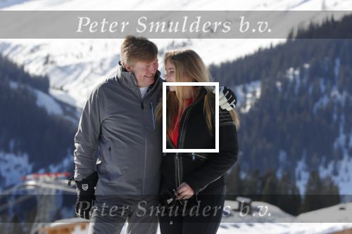 Lech 25 februari 2019
Koning Willem-Alexander, Koningin MÃ¡xima, Prinses Beatrix, Prins Constantijn, Prinses Laurentien en de prinsessen Amalia, Alexia en Ariane samen met Eloise, Leonore en Claus-Casimir tijdens de fotosessie tijdens de wintersportvakantie in Lech.