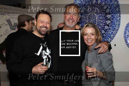 Amsterdam 9 maart 2019
Opening expositie Bert Kuizenga. Beert met â€¦ en Kristien v Dillen