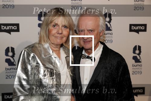 Hilversum 11 maart 2019
Uitreiking BUMA prijzen in studio 21. Leon ramaker met vrouw
